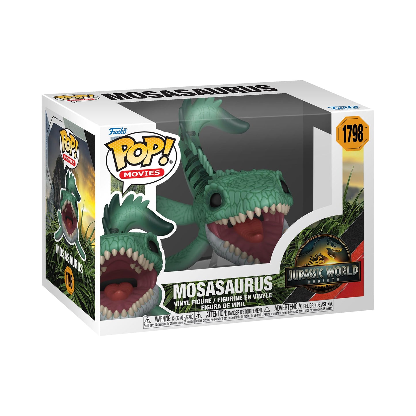 Funko Pop! Películas: Jurassic World: Rebirth - Mosasaurus