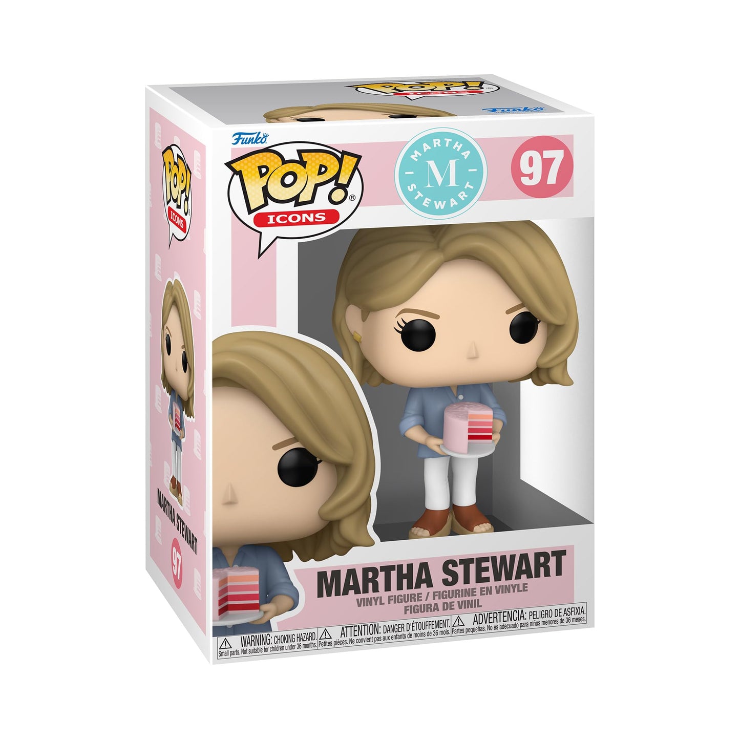 Funko Pop! Íconos: Martha Stewart (w/Cake)