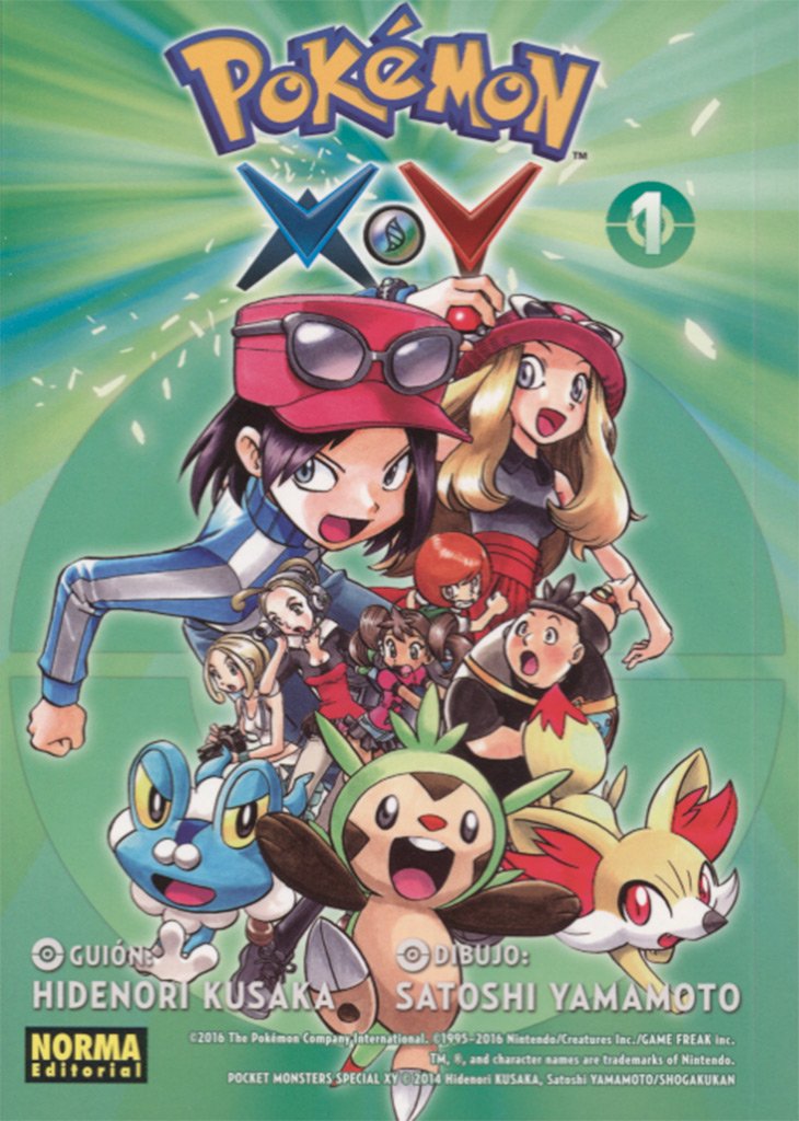 Libro: POKEMON XY 1