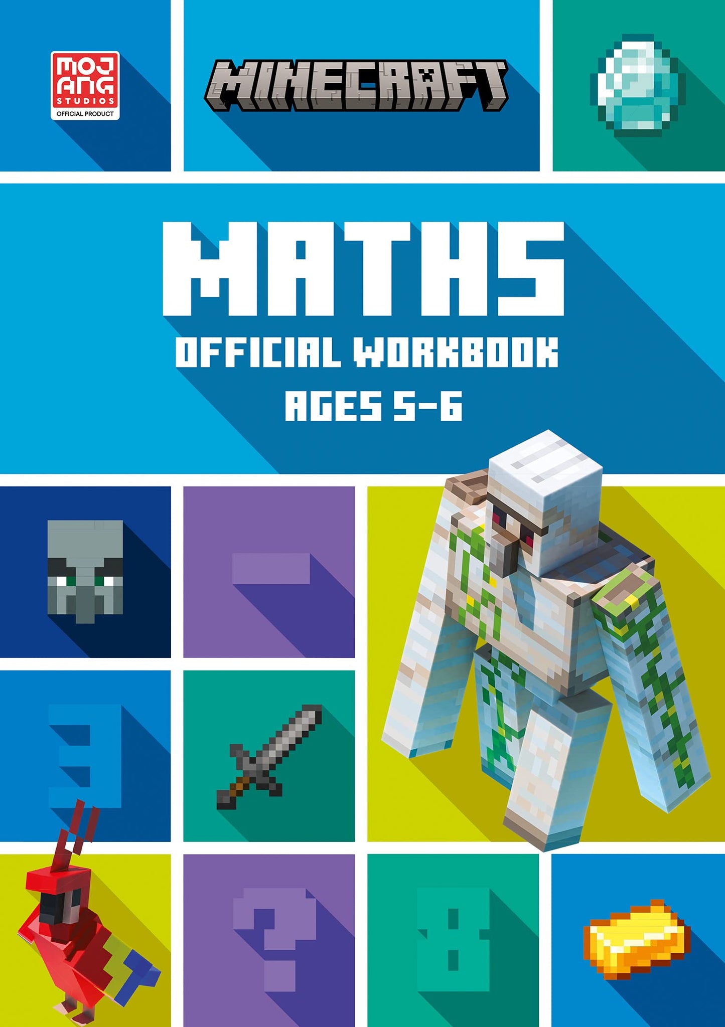 Libro: Minecraft Maths Ages 5-6: Official Workbook (Minecraft Education)