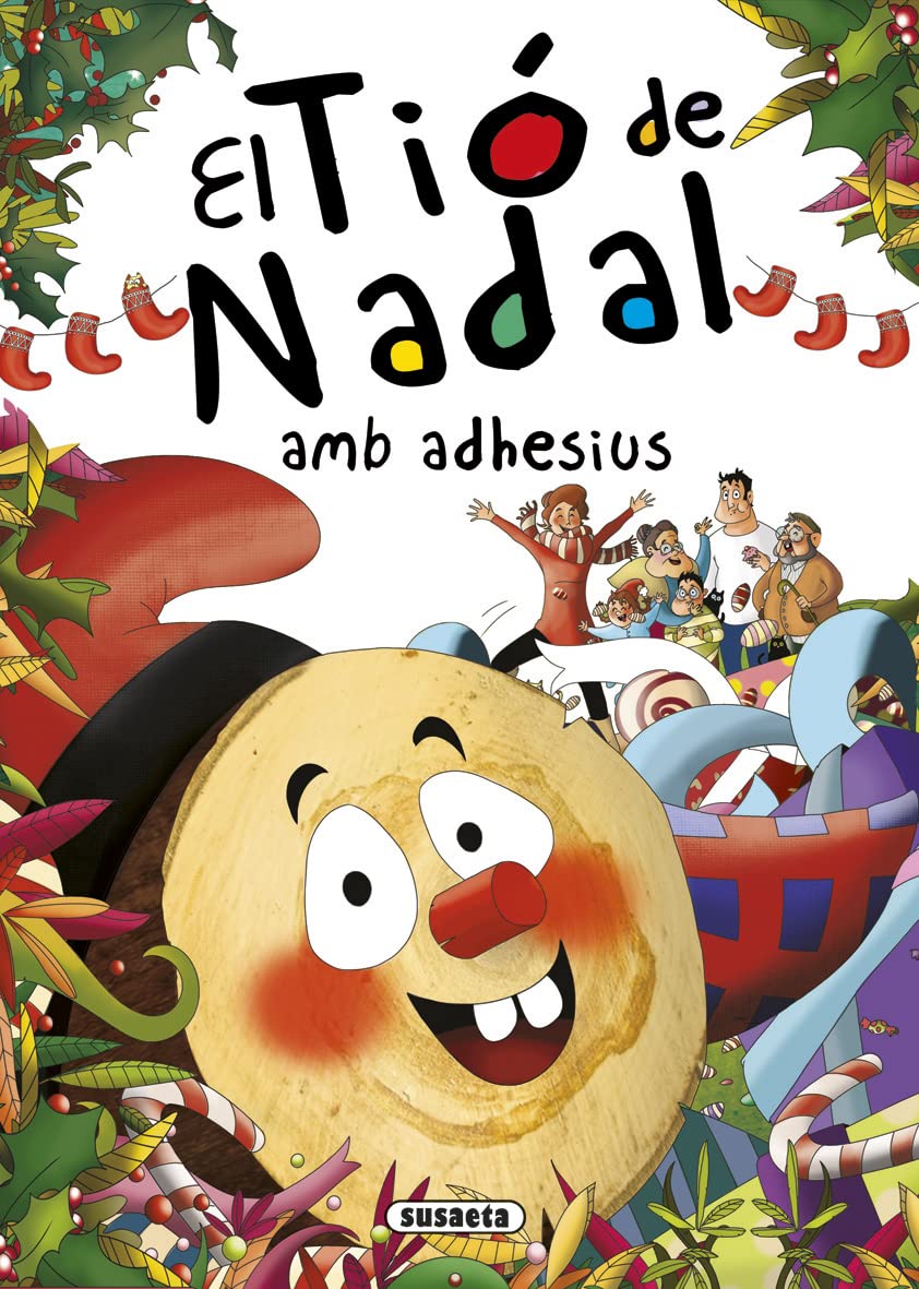 Libro: El Tió de Nadal amb adhesius