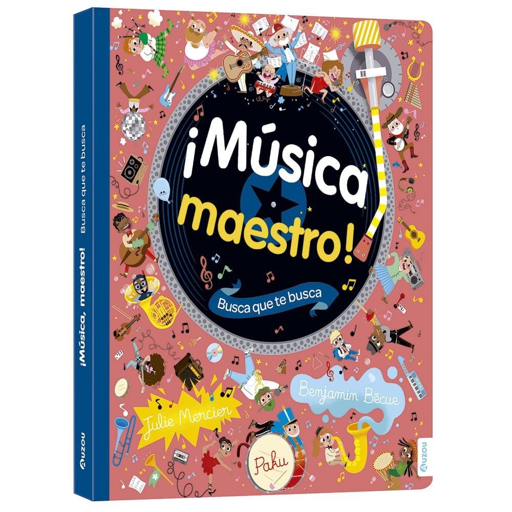 Libro: Busca que te busca. ¡Música Maestro!