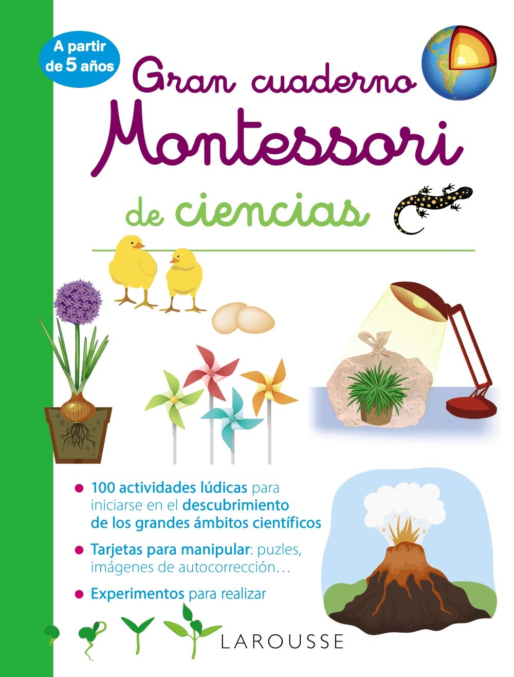 Libro: Gran cuaderno Montessori de ciencias (LAROUSSE - Infantil / Juvenil - Castellano - A partir de 5/6 años)