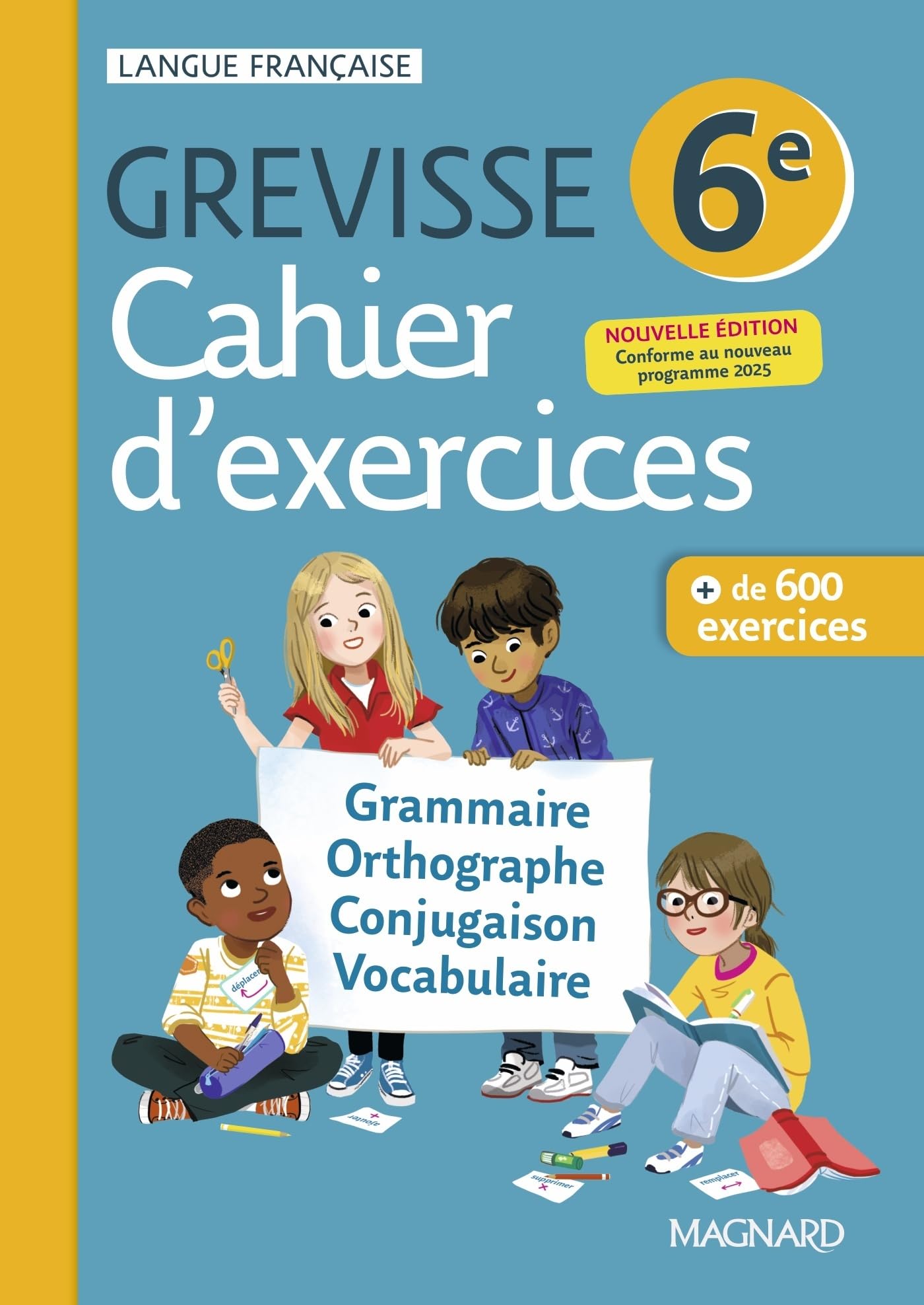 Libro: Français 6e Grevisse: Cahiers d'exercices