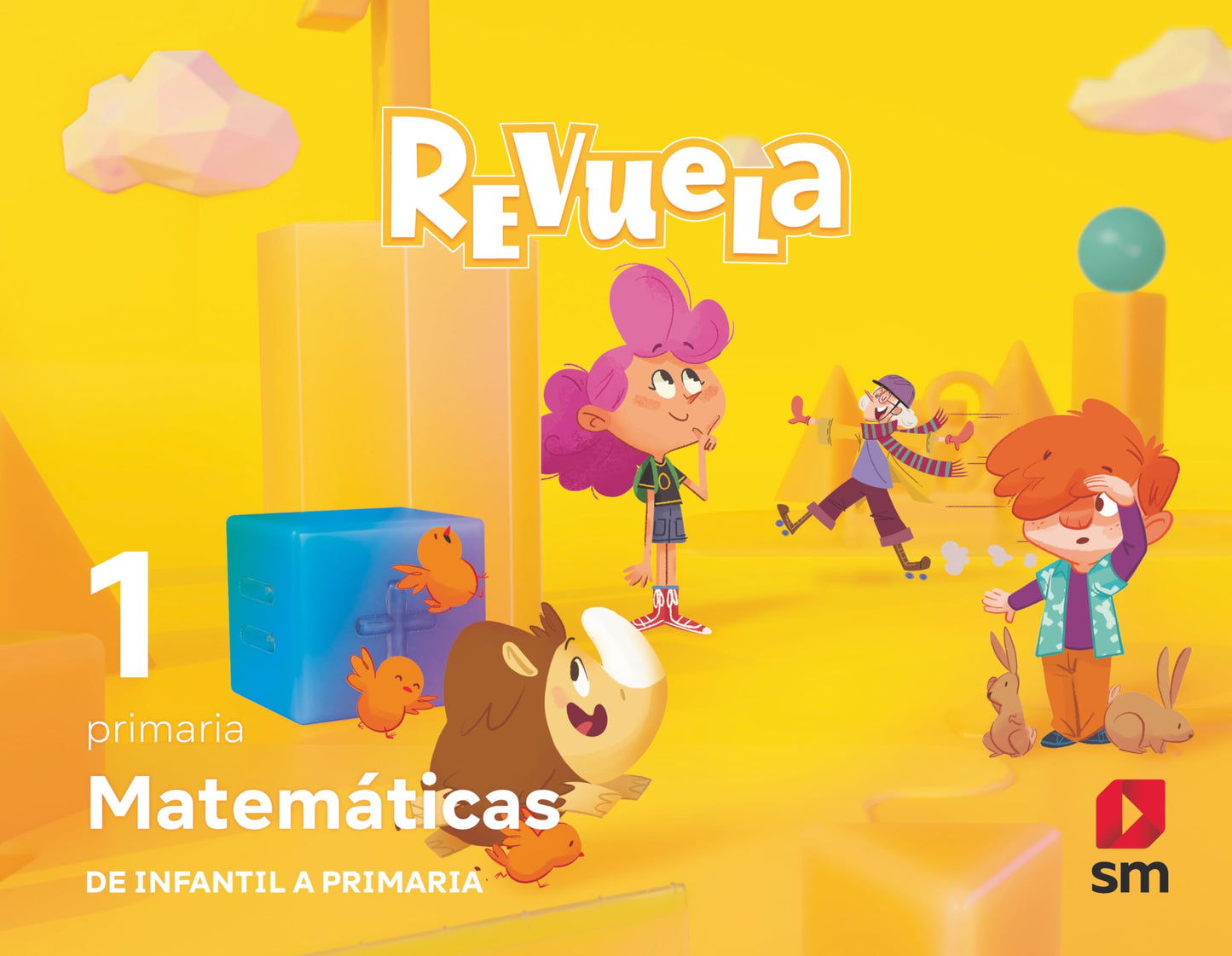 Libro: Matemáticas. 1 Primaria. Trimestres Revuela