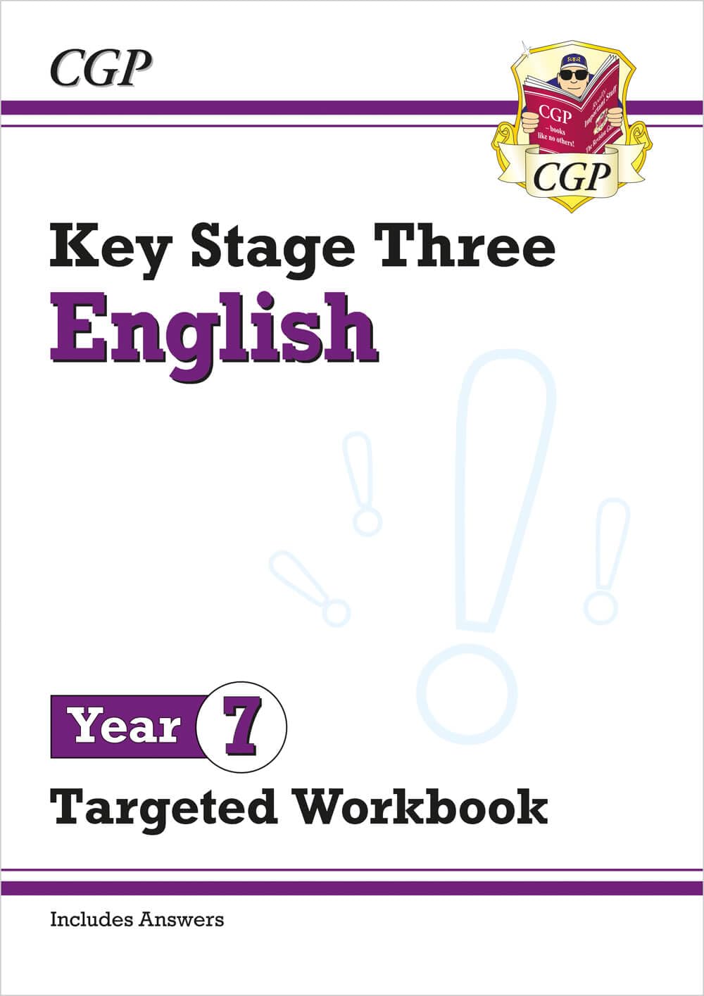 KS3 Year 7 English Targeted Workbook (with answers) (CGP KS3 Targeted Workbooks)