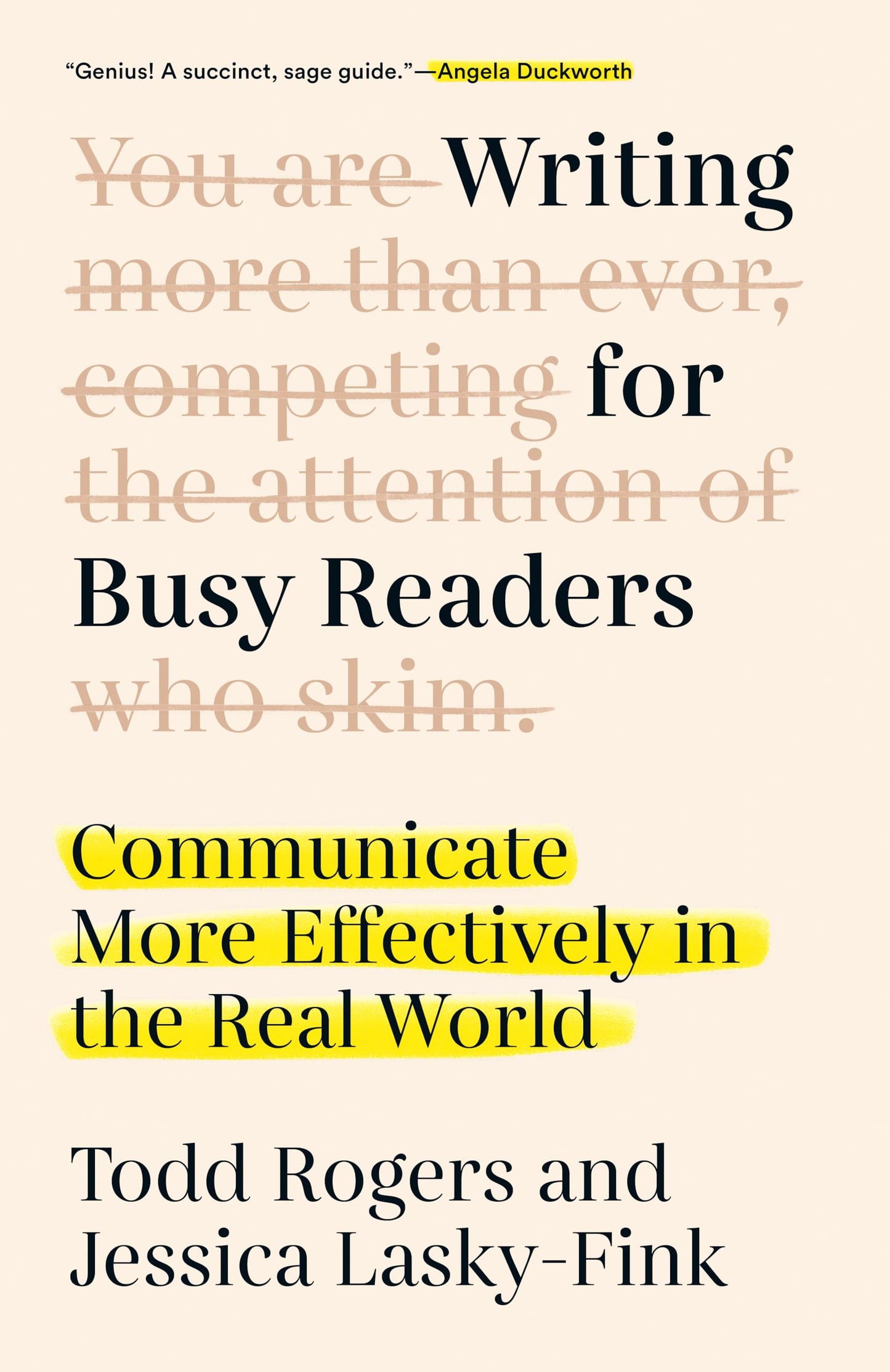 Libro: Writing for Busy Readers: Communicate More Effectively in the Real World