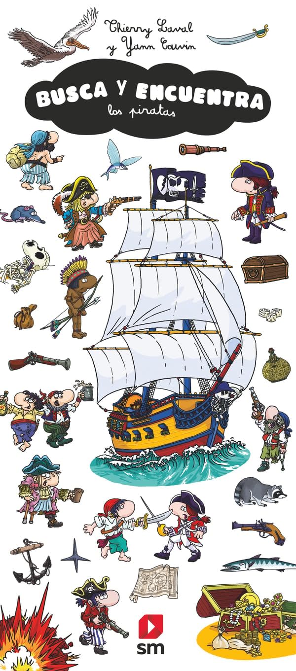 Libro: Busca y encuentra los piratas