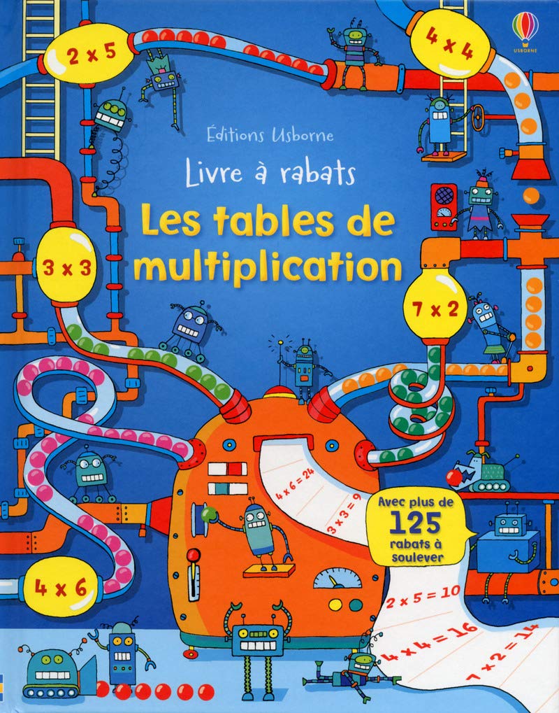 Libro: Les tables de multiplication - Livre à rabats