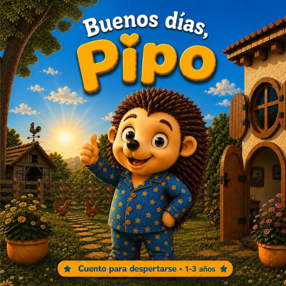 Libro: Buenos días, Pipo: Cuento ilustrado para niños de 1 a 3 años para crear hábitos de higiene y fomentar la autonomía en la rutina de la mañana. (Aprendemos con Pipo)