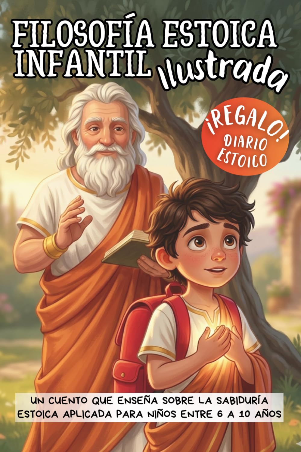 Libro: Filosofía Estoica Infantil Ilustrada: Un cuento que enseña sobre la sabiduría estoica aplicada para niños entre 6 a 10 años, Gestión emocional ... & Sabiduría para Niños) (Spanish Edition)