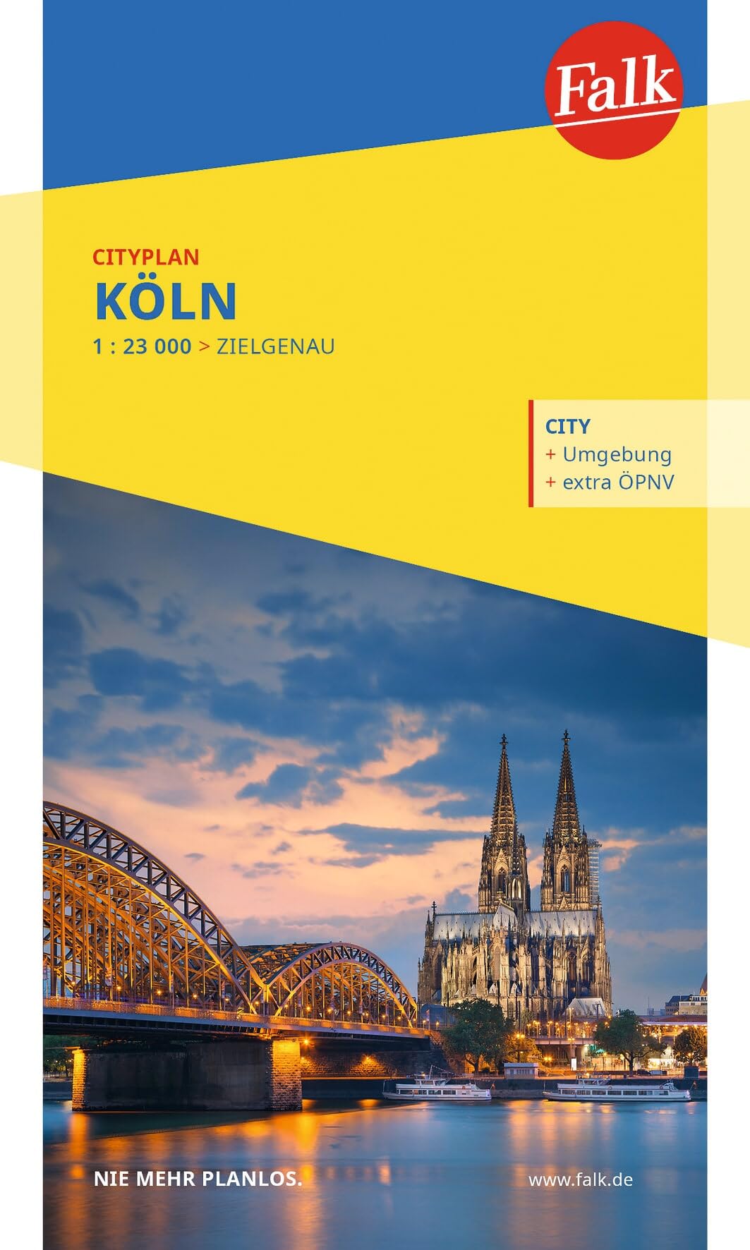Libro: Falk Cityplan Köln 1:23.000