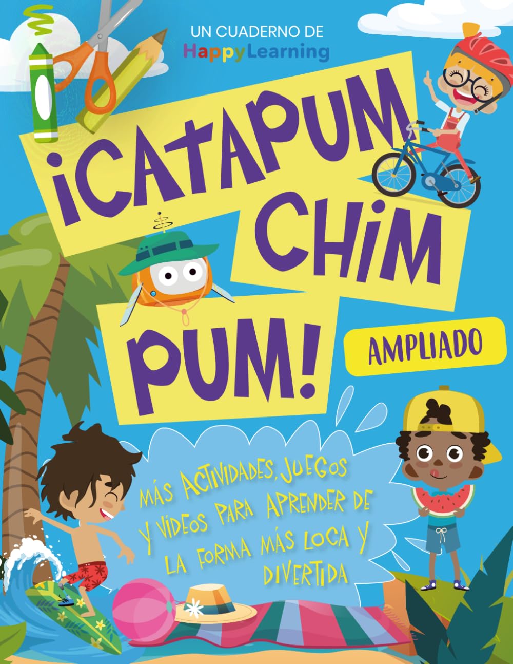 Libro: NUEVO CATAPUM CHIM PUM: ¡El cuaderno de verano de Happy Learning! | Actividades de Ciencias para divertirse en vacaciones | Para niños de Primaria de 8 a 12 años (Spanish Edition)