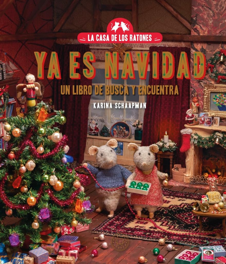 Libro: La casa de los ratones. Ya es Navidad.: Un libro de busca y encuentra.