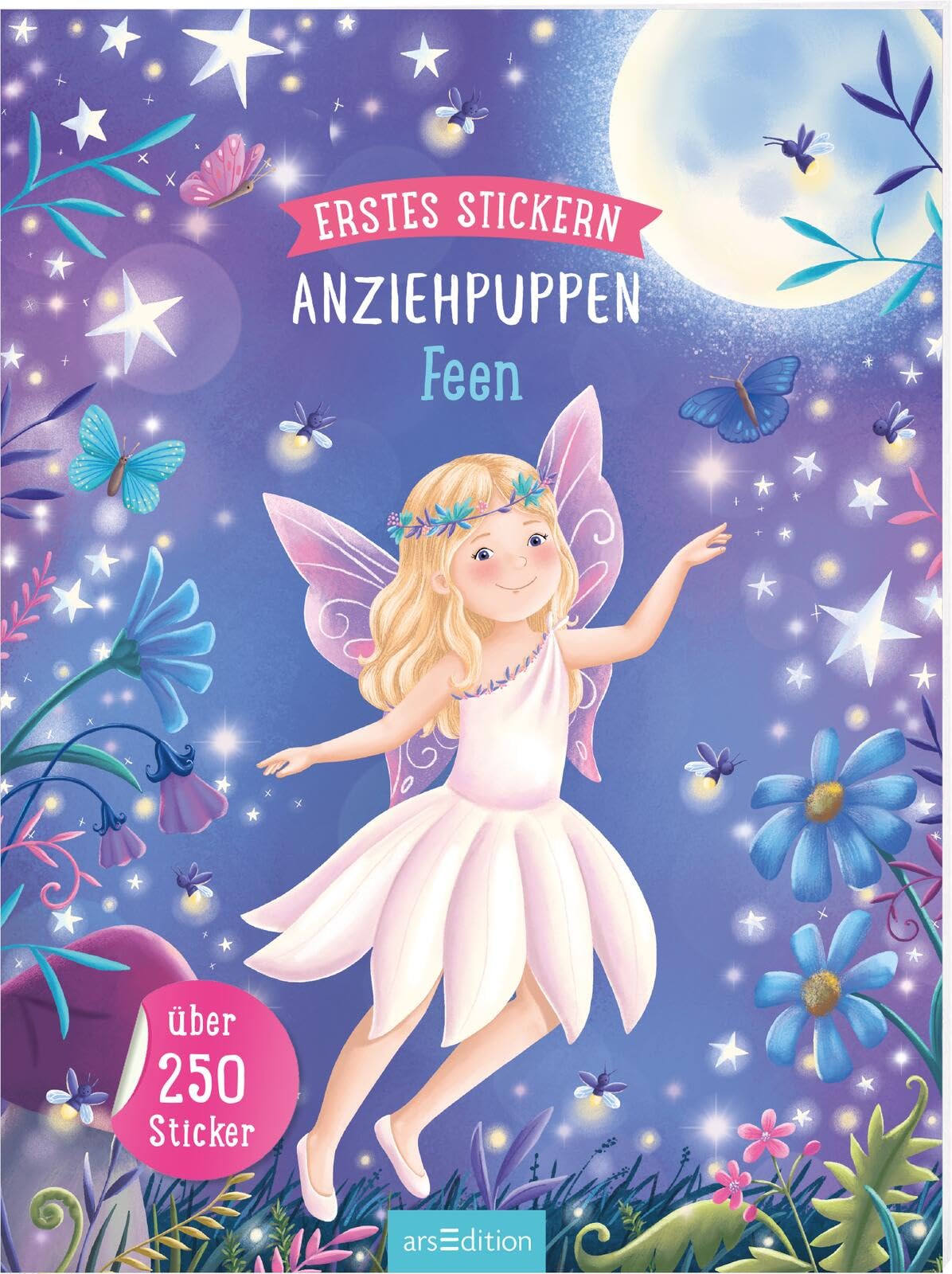 Libro: Erstes Stickern Anziehpuppen - Feen
