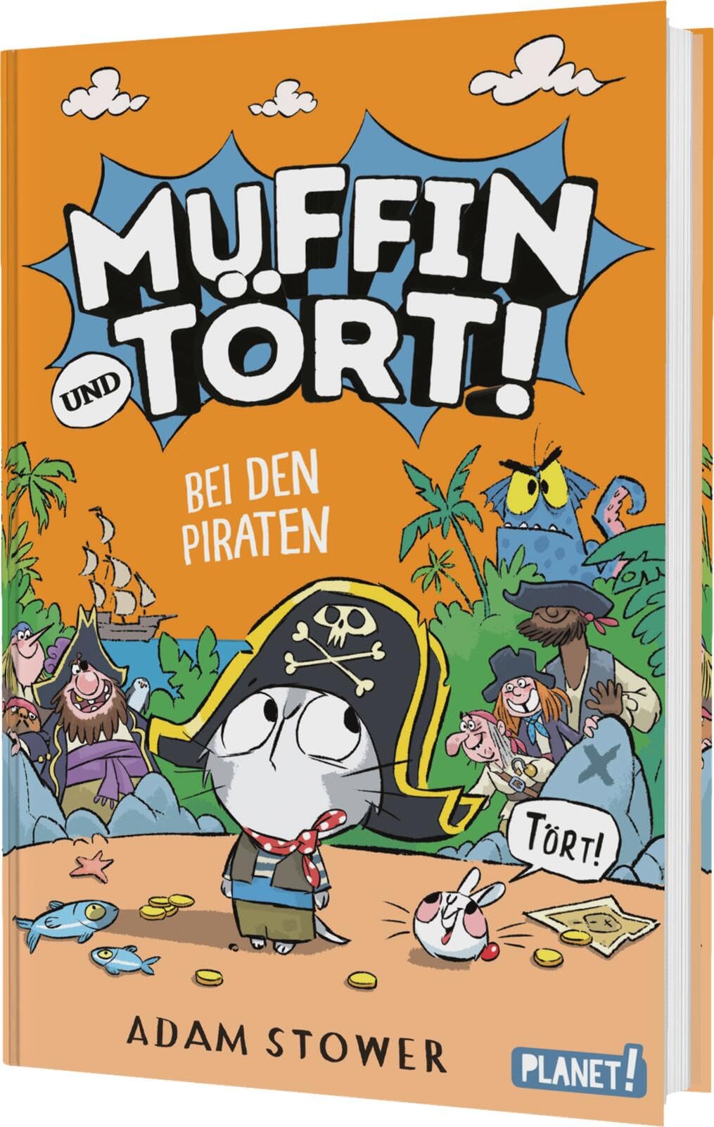 Libro: Muffin und Tört! 3: Bei den Piraten: Lustige Abenteuergeschichte mit wenig Text und vielen Bildern - ideal für Leseanfänger