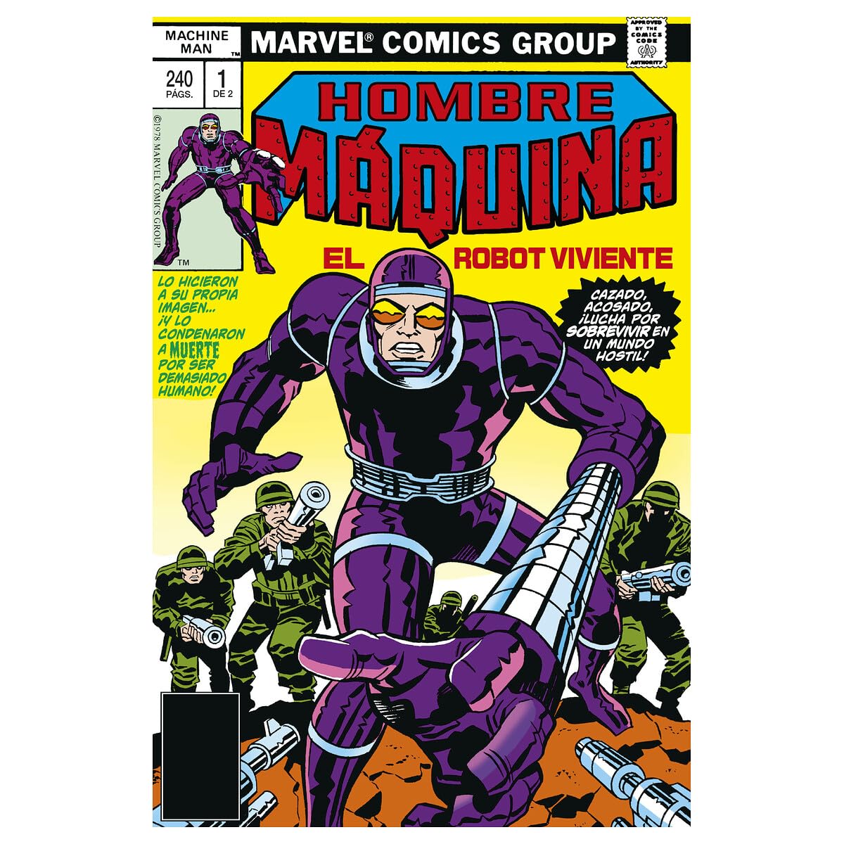 Libro: Marvel limited edition hombre máquina 1 de 2