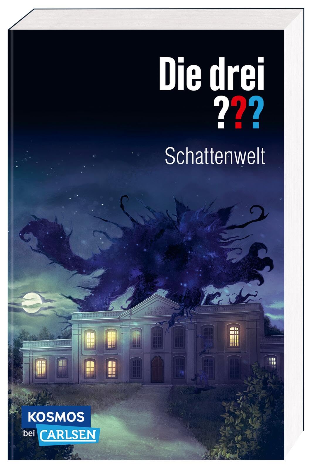 Libro: Die drei ???: Schattenwelt (Dreifachband. Enthält die Bände: Teuflisches Duell, Angriff in der Nacht, Die dunkle Macht): Drei atemraubende Fälle in einem Band!