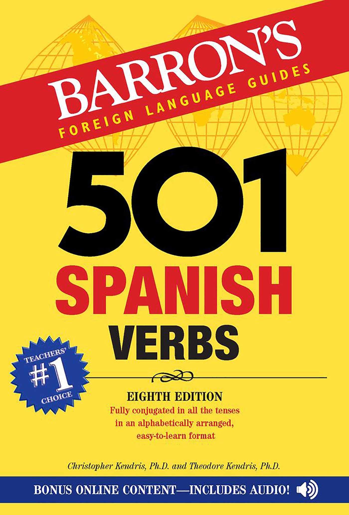 Libro: 501 Spanish Verbs (Barron's 501 Verbs)