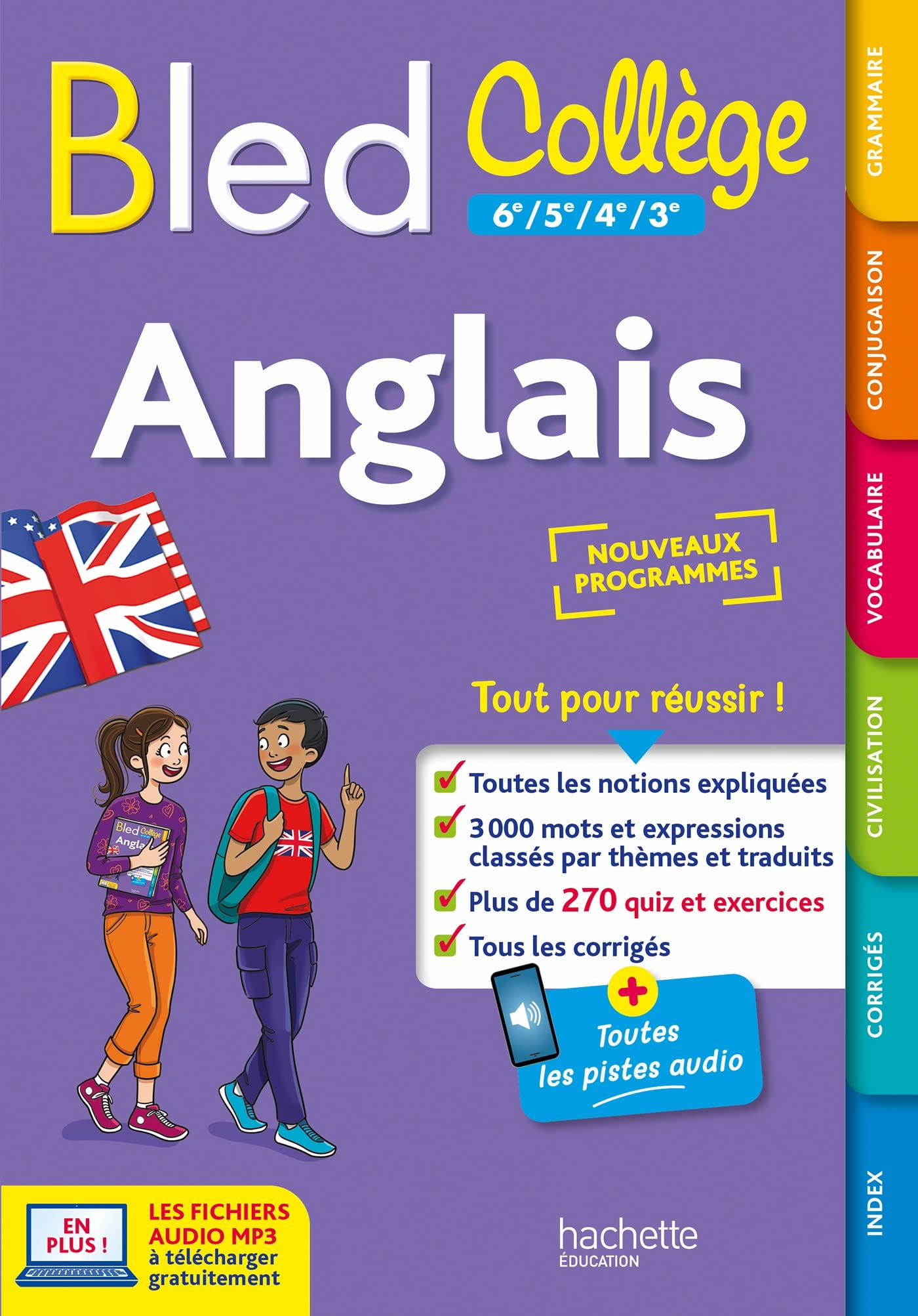 Libro: Anglais 6e à 3e Le Bled Collège