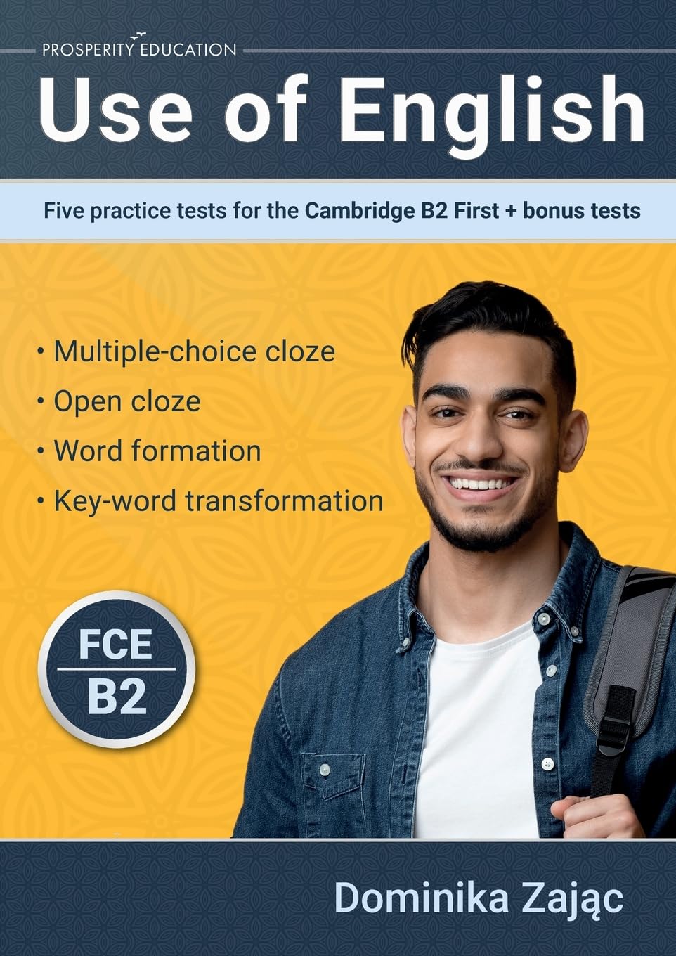 Libro: Use of English: Five practice tests for the Cambridge B2 First + bonus tests