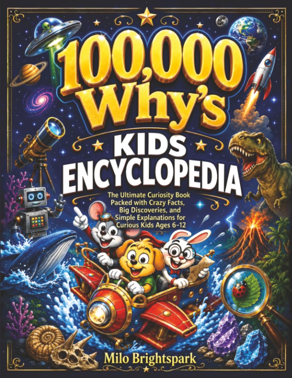 Libro: 100,000 Why's Kids Encyclopedia: The Ultimate Curiosity Book Packed with Crazy Facts, Big Discoveries, and Simple Explanations for Curious Kids Ages 6–12
