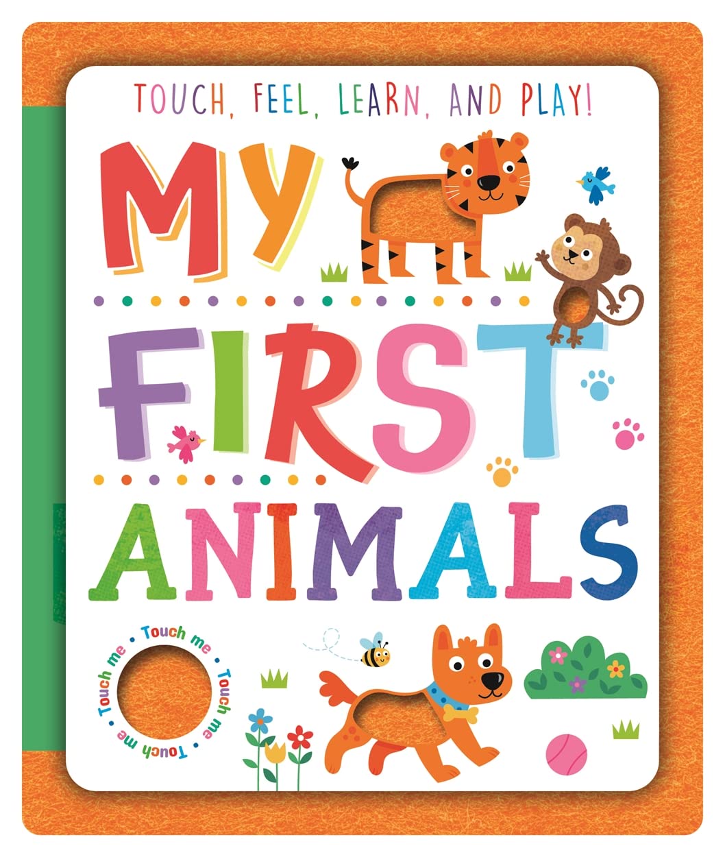 My First Animals: Touch & feel books (ENGLISH EDUCATIONAL BOOKS)
