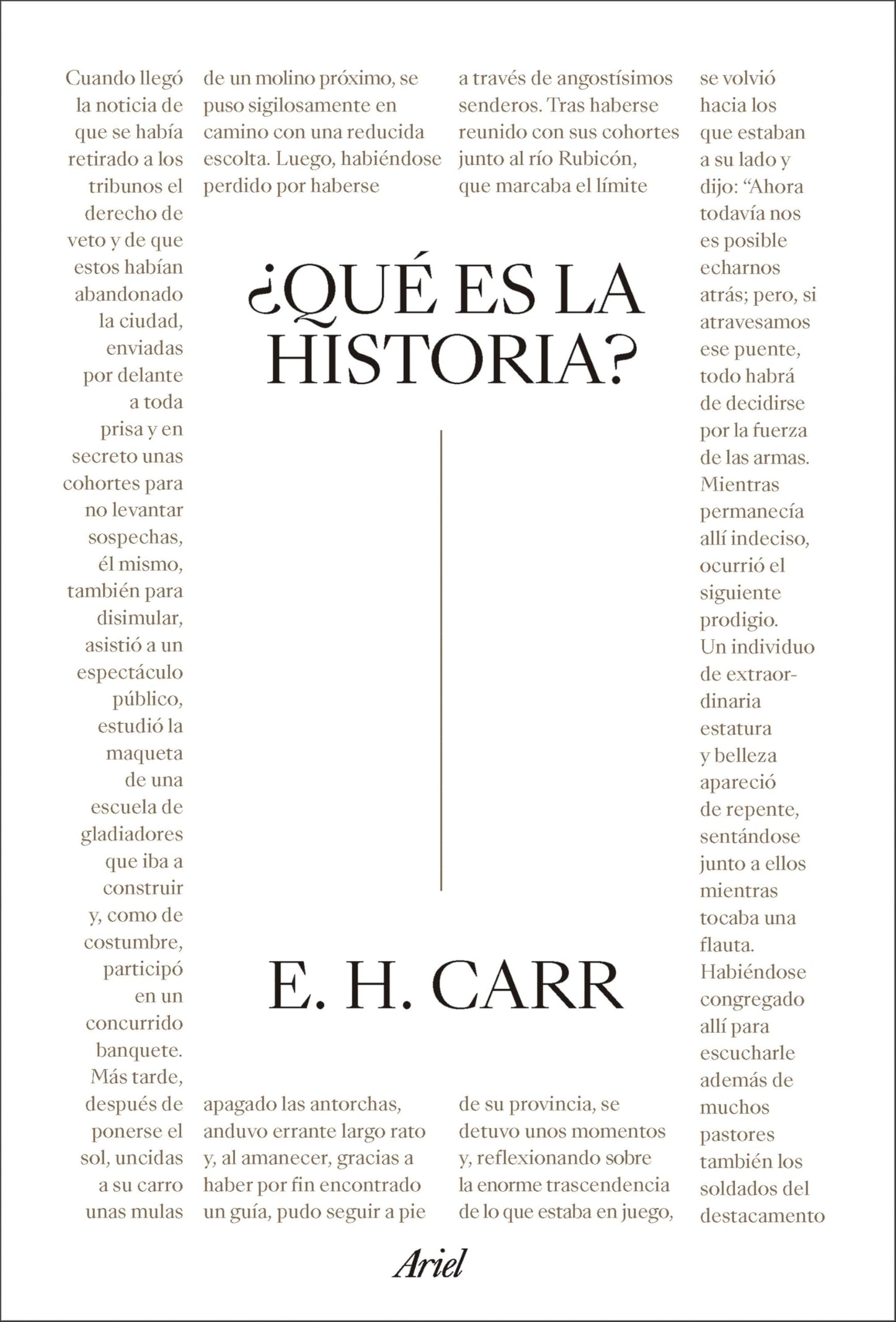 Libro: ¿Qué es la historia?