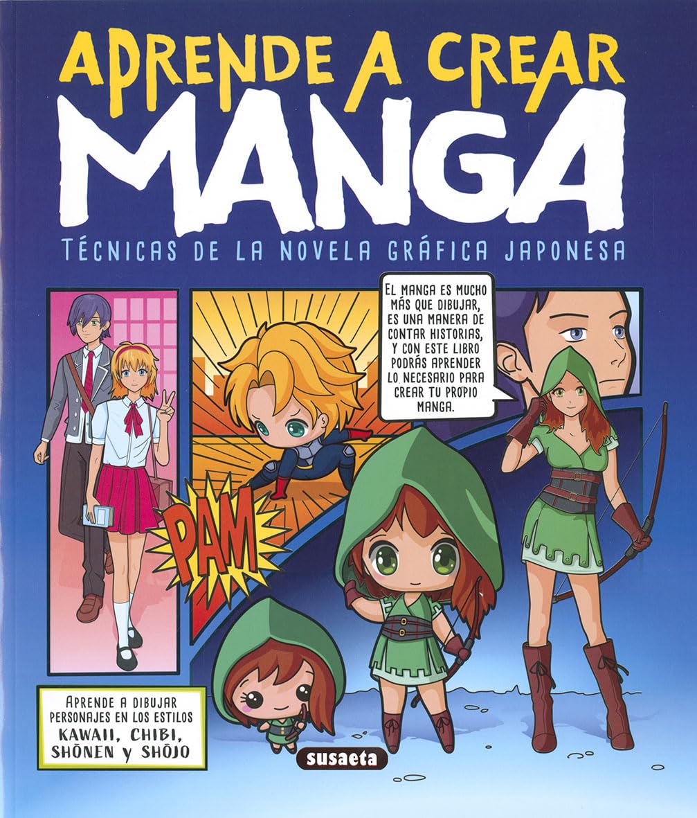 Libro: Aprende a crear manga