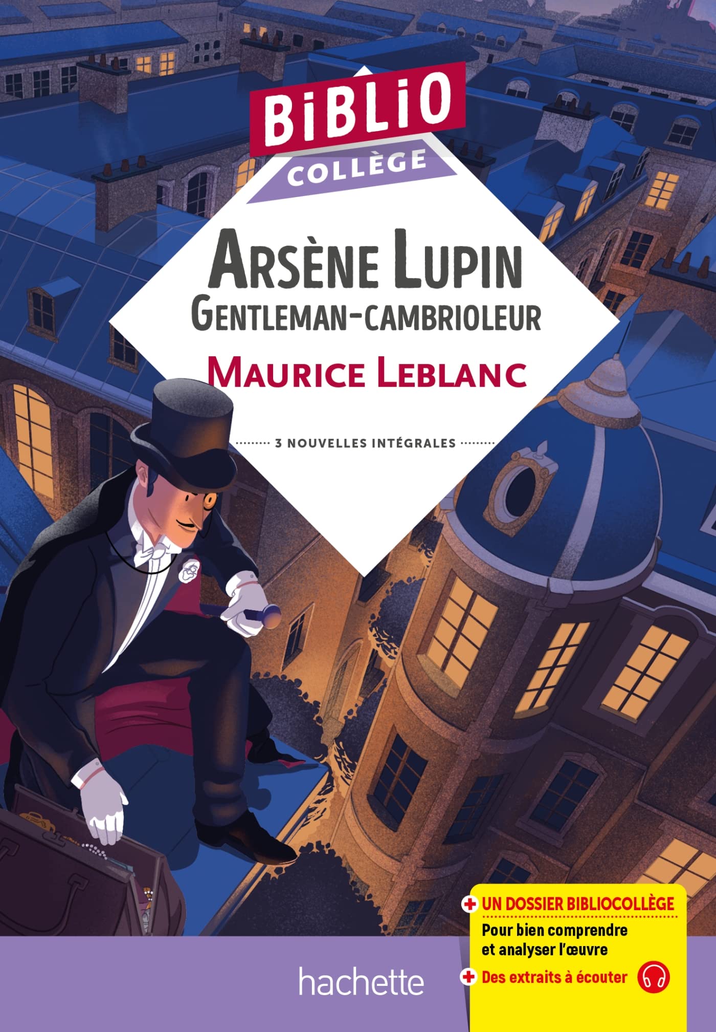 Libro: Bibliocollège - Arsène Lupin "Gentleman cambrioleur", Maurice Leblanc