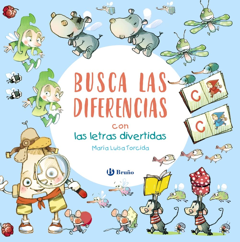 Libro: Busca las diferencias con las letras divertidas