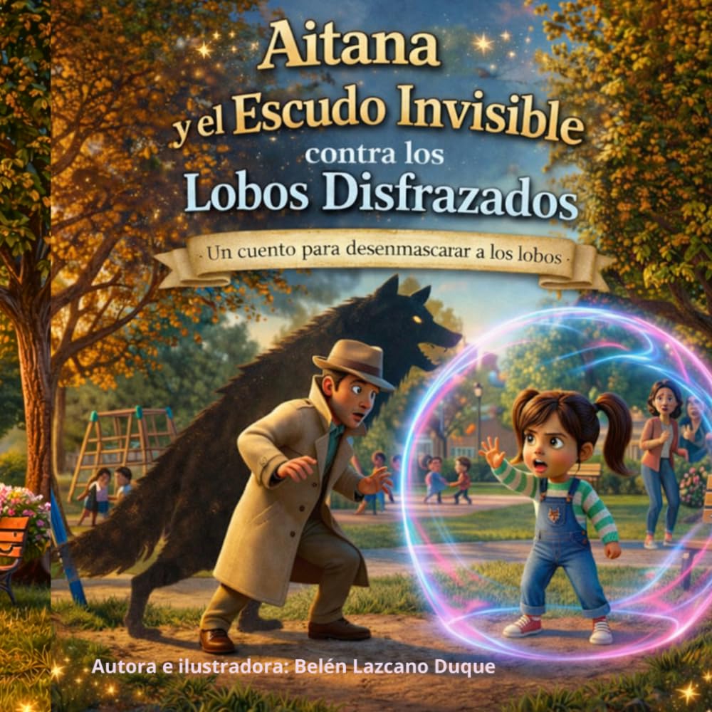 Libro: Aitana y el Escudo Invisible contra los lobos disfrazados: Un cuento para desenmascarar a los lobos (Spanish Edition)