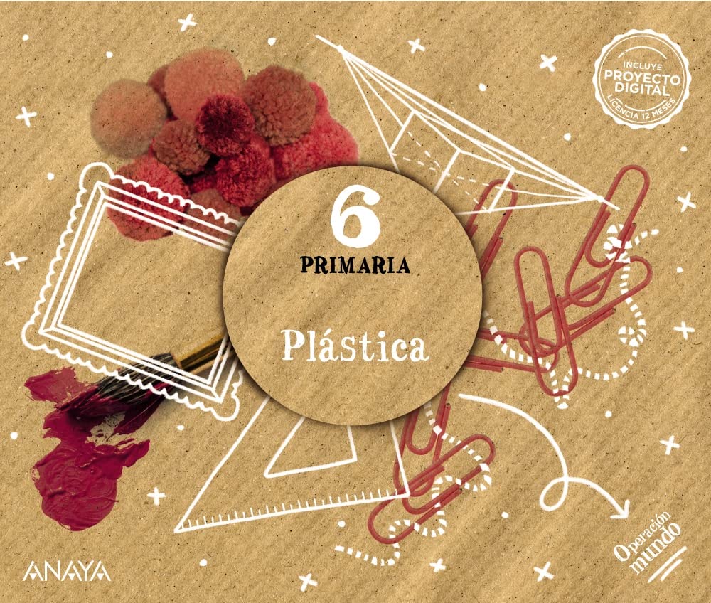 Libro: Plástica 6 (Operación Mundo)