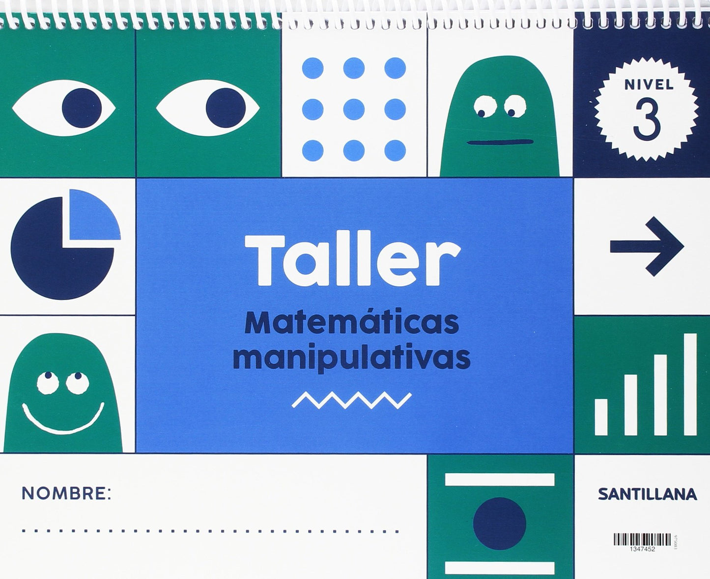 Libro: TALLER MATEMATICAS MANIPULATIVAS NIVEL 3