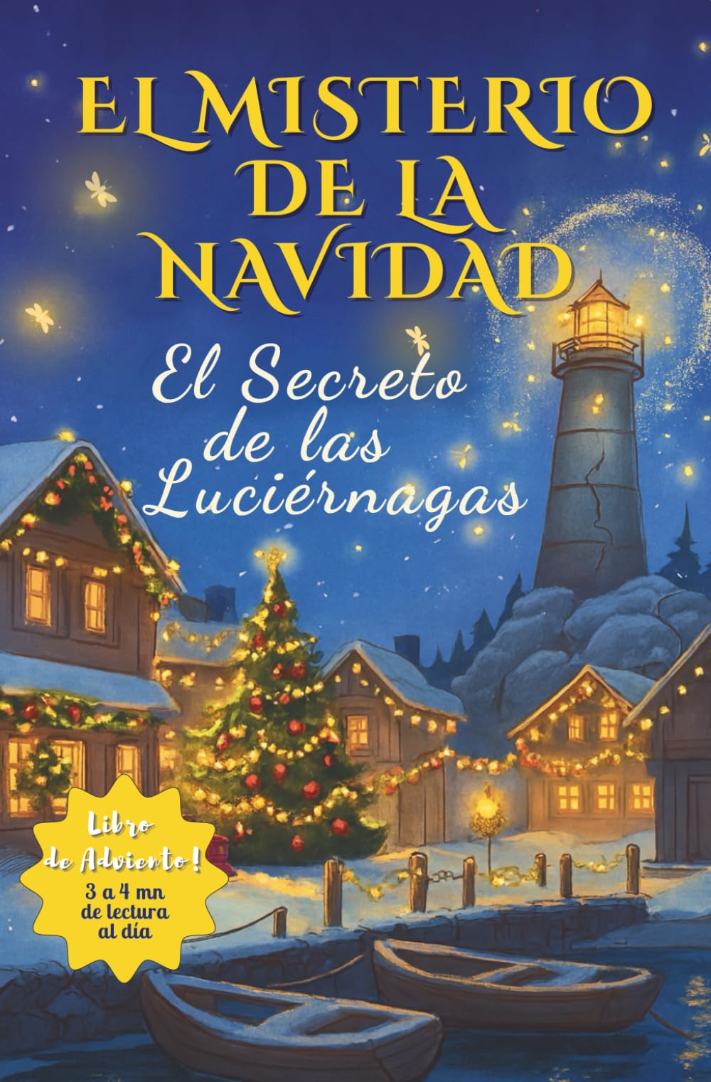 Libro: El Misterio de la Navidad – El Secreto de las Luciérnagas: Novela de Adviento para niños de 7 a 12 años – Una aventura mágica y llena de acertijos para leer cada día hasta Navidad.