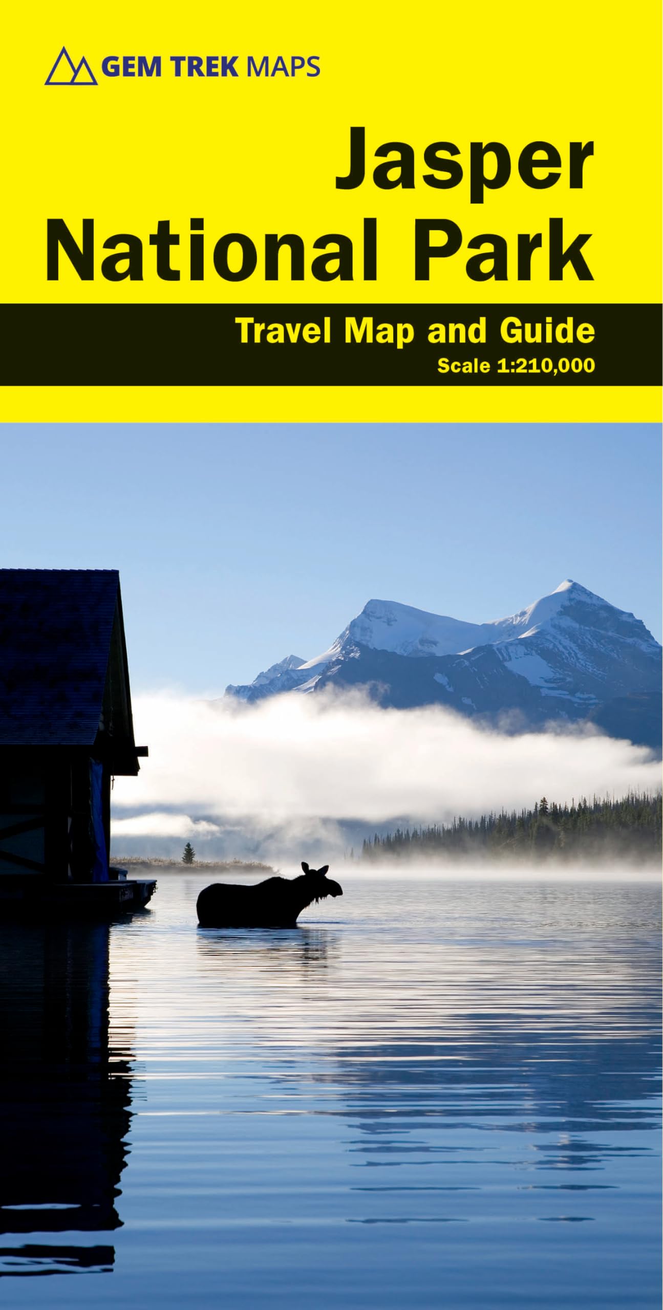 Libro: Jasper National Park Map | Gem Trek Maps