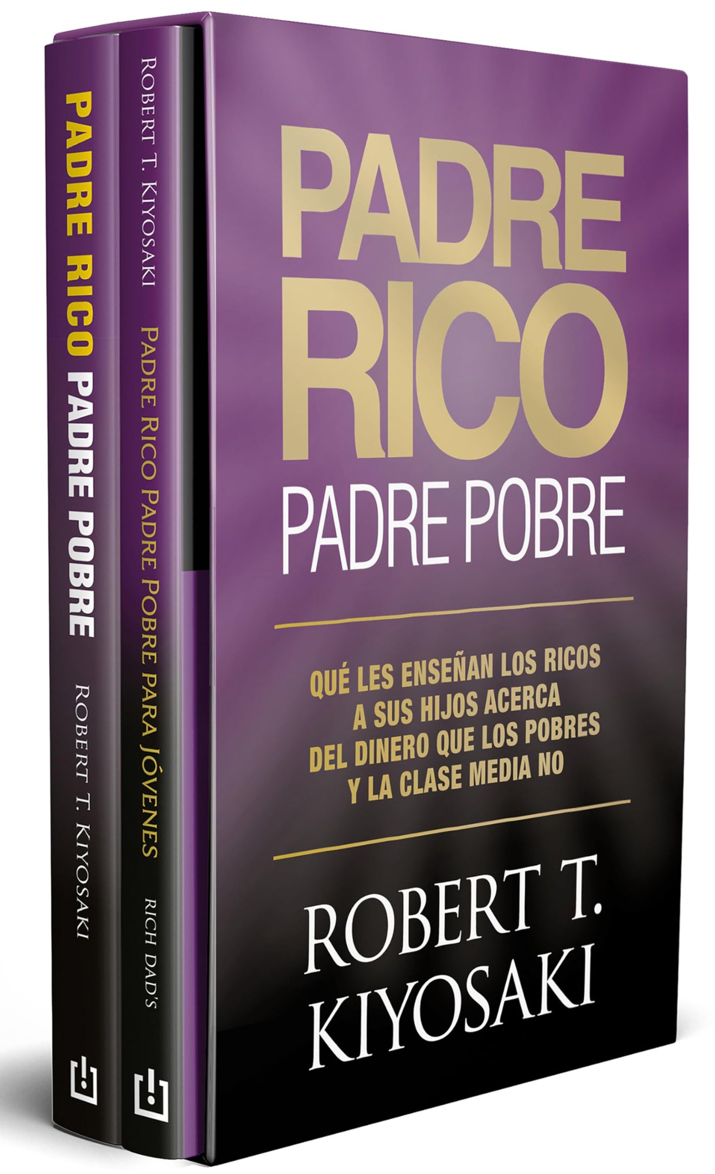 Estuche Padre Rico, Padre Pobre (contiene: Padre Rico, padre Pobre | Padre rico, padre pobre para jóvenes) (Clave)