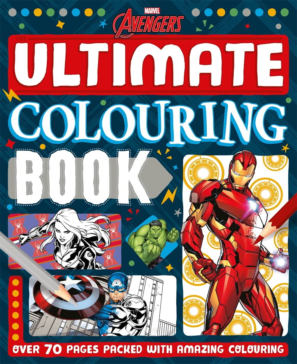 Libro: Marvel Avengers: The Ultimate Colouring Book