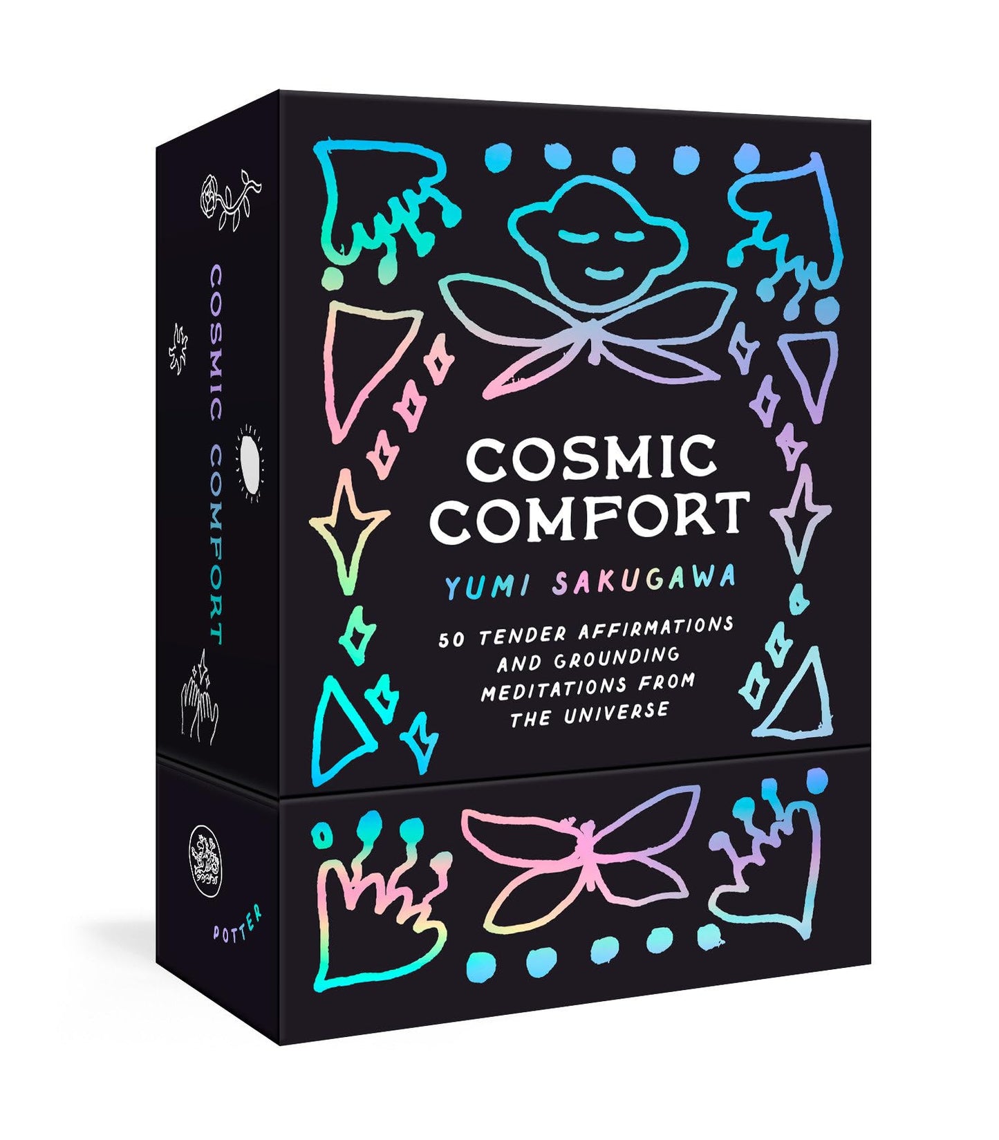 Libro: Cosmic Comfort: 50 Tender Affirmations and Grounding Meditations from the Universe: Meditation Cards