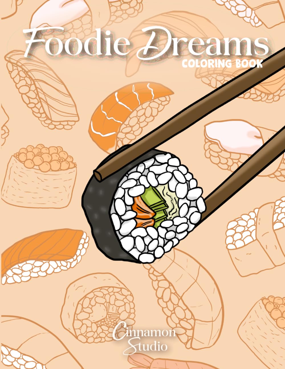 Libro: Foodie Dreams: Coloring Book