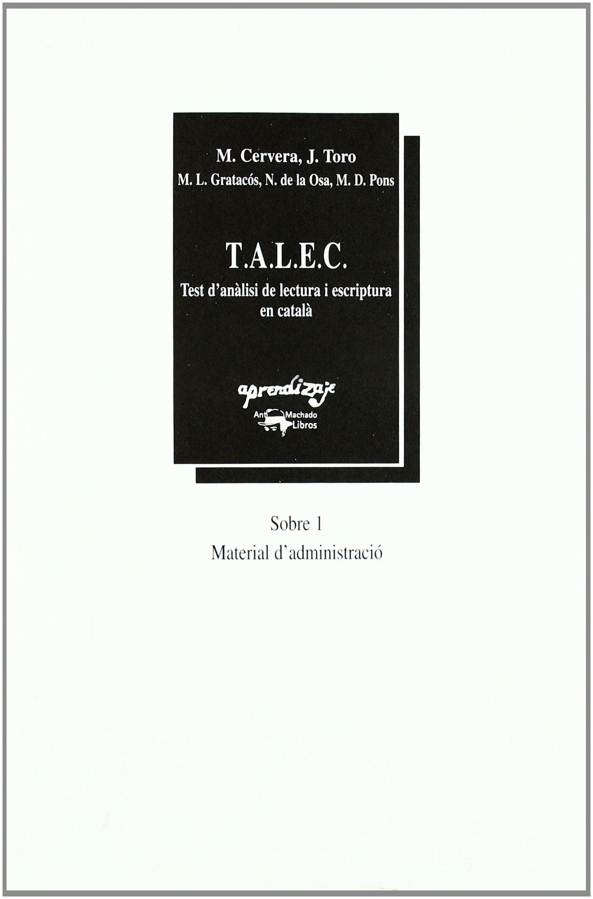 Libro: Talec - Material Sobre 1