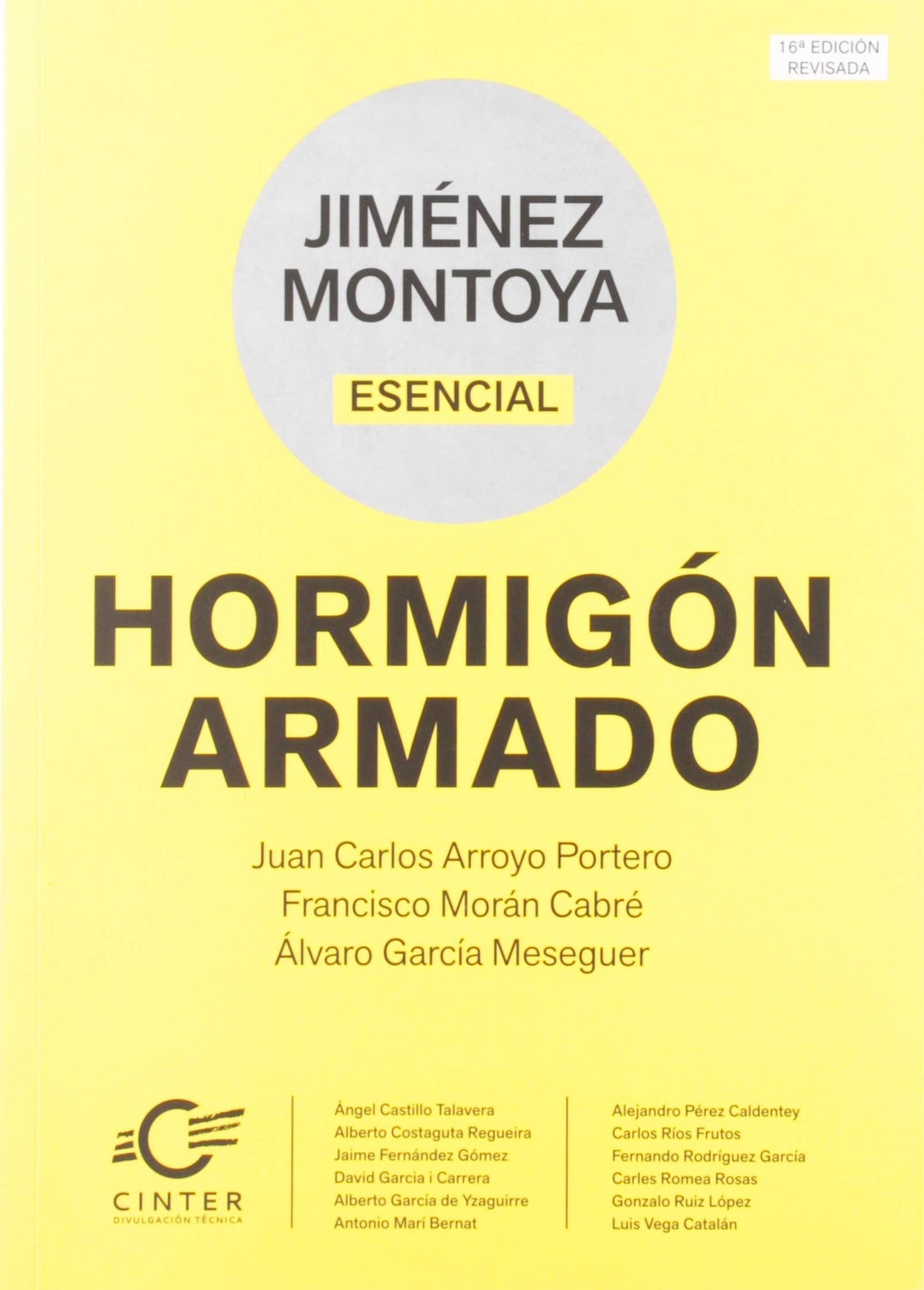 Libro: JIMÉNEZ MONTOYA ESENCIAL: HORMIGÓN ARMADO