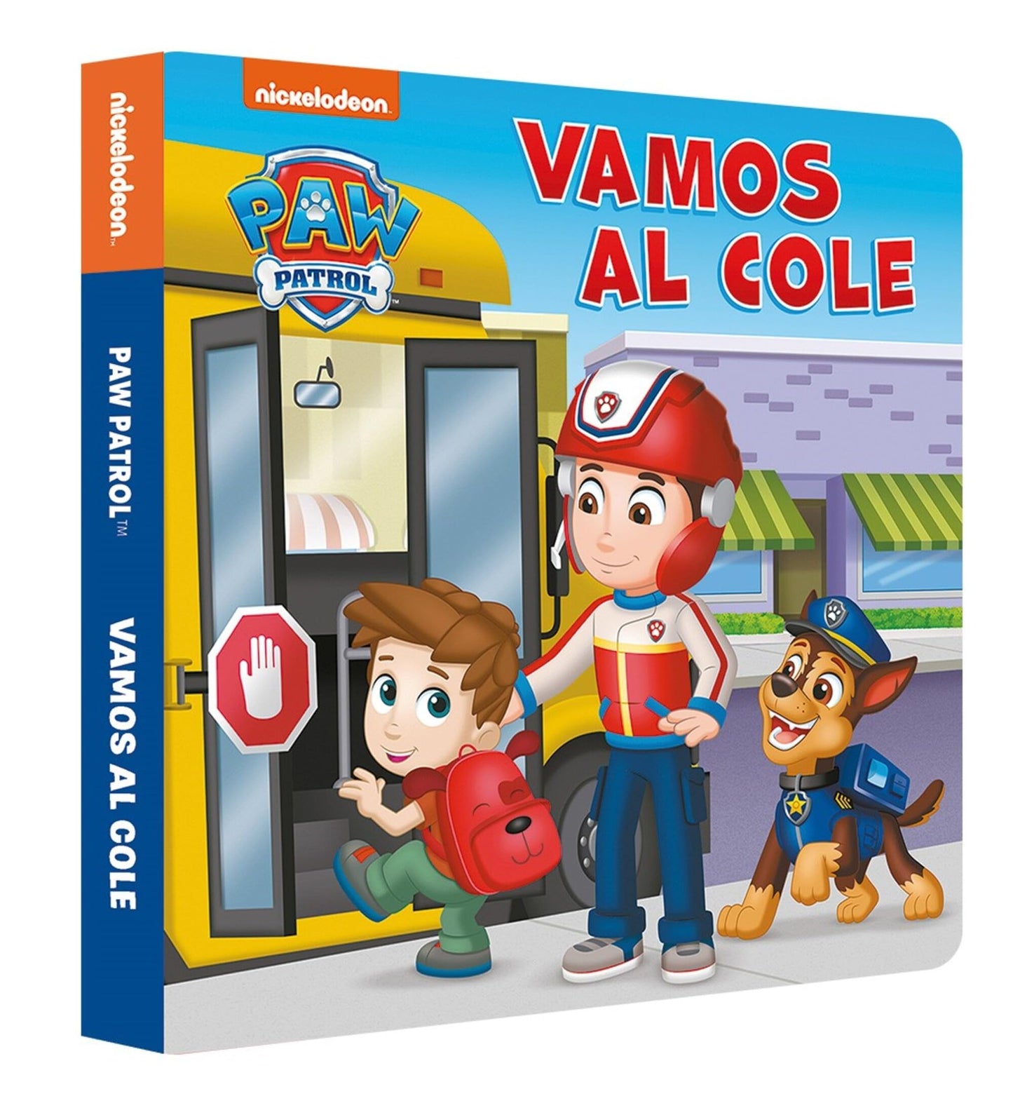Paw Patrol | Patrulla Canina. Libro de cartón - Vamos al cole (Nickelodeon)