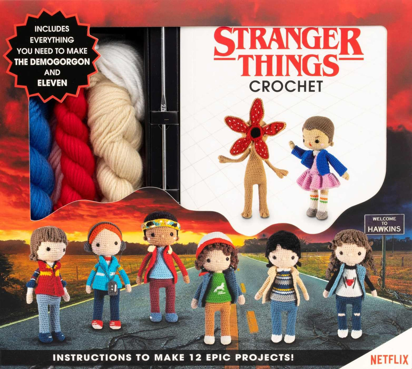 Libro: Stranger Things Crochet (Crochet Kits)