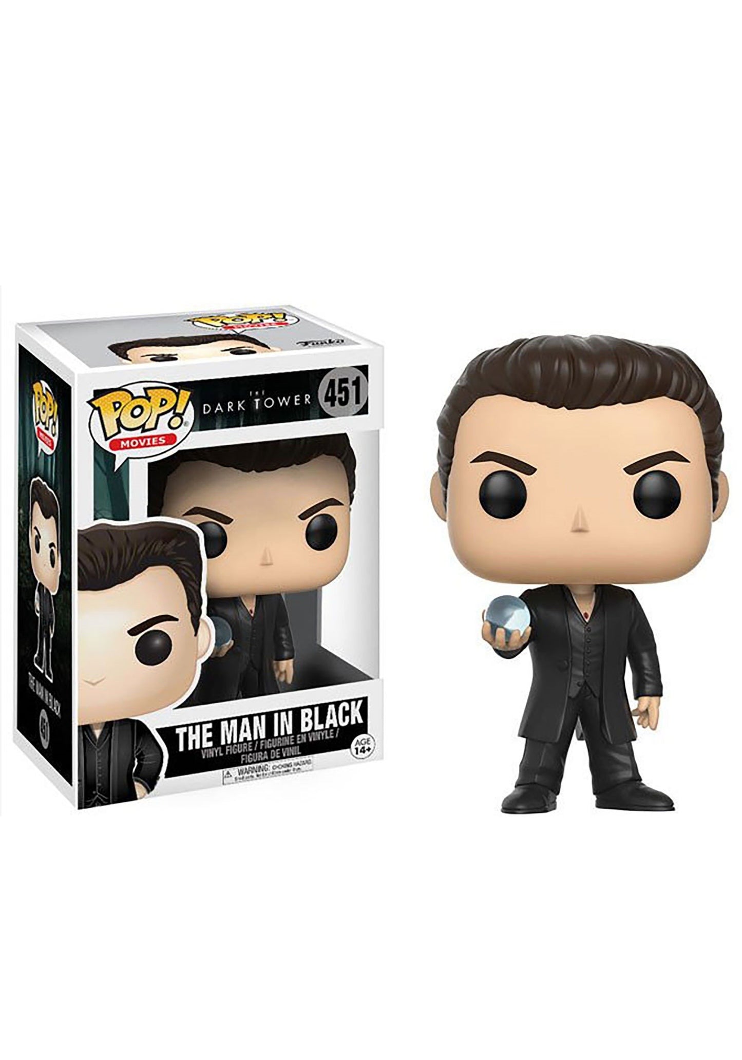 Funko POP Movies: The Dark Tower Man in Black Toy Figures