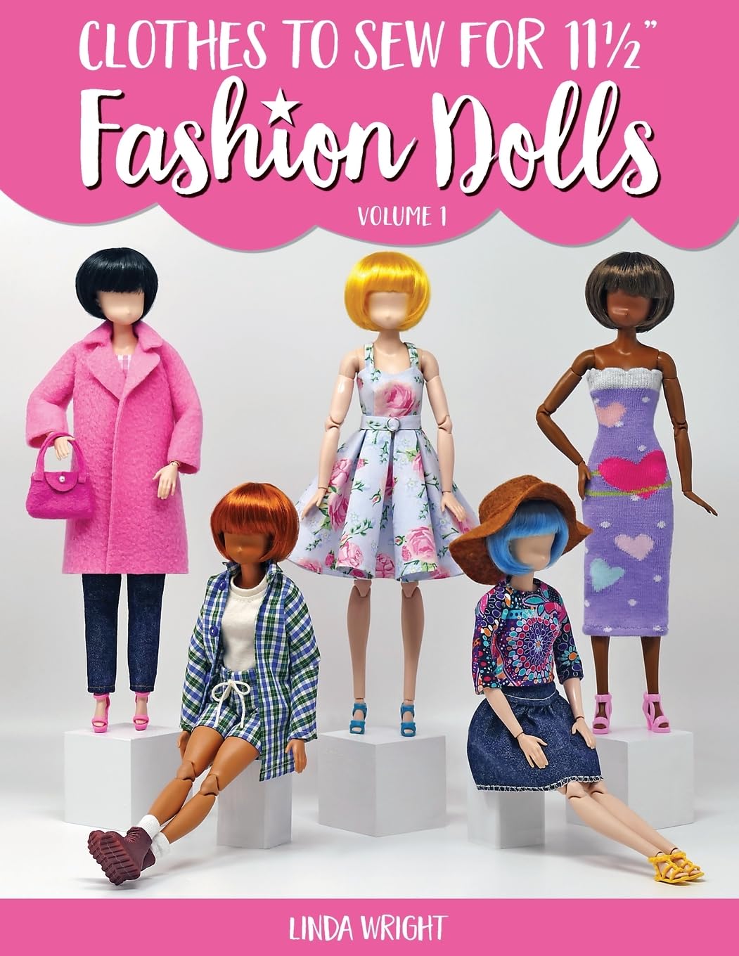 Libro: Clothes To Sew For 11 1/2” Fashion Dolls, Volume 1