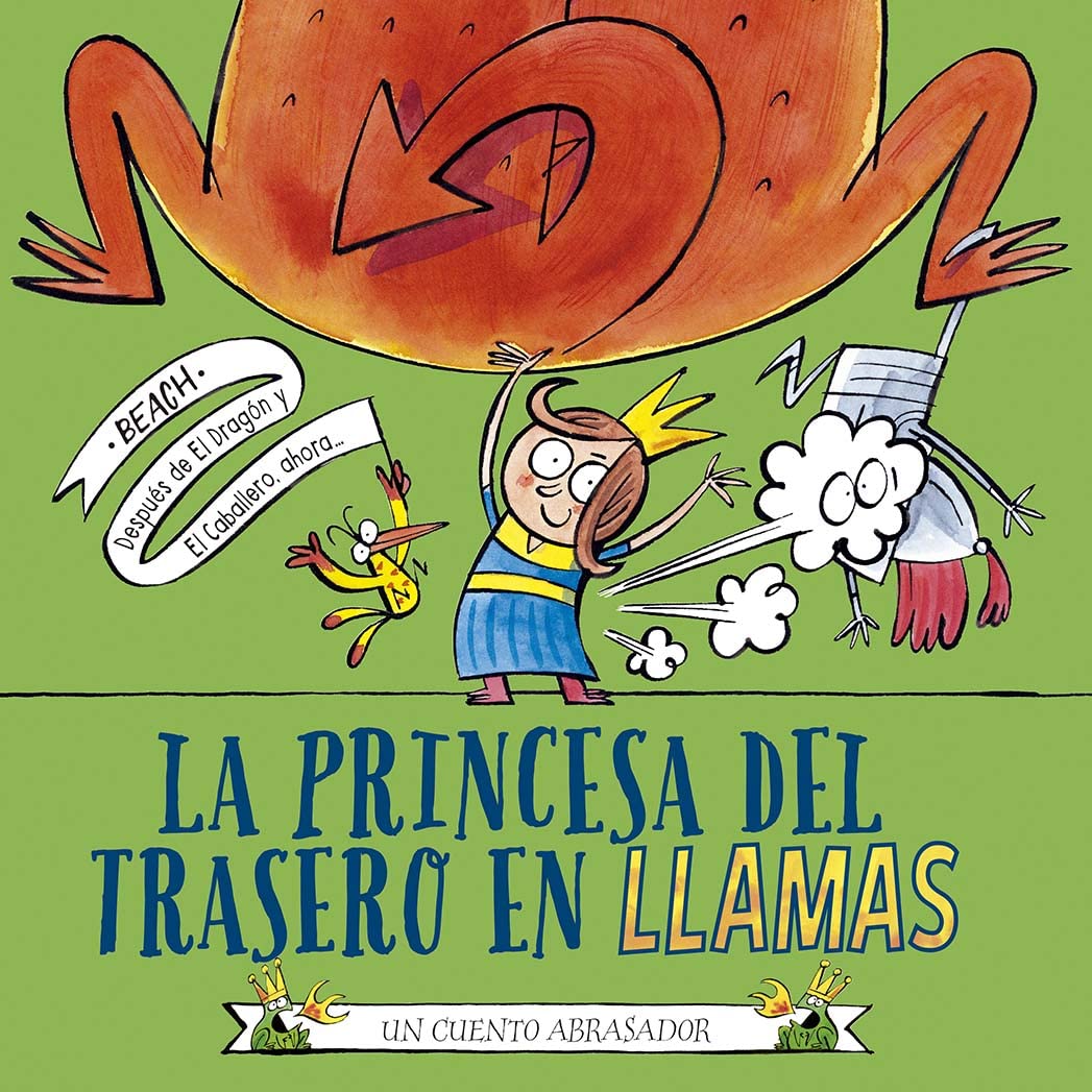 Libro: La princesa del trasero en llamas (Picarona)