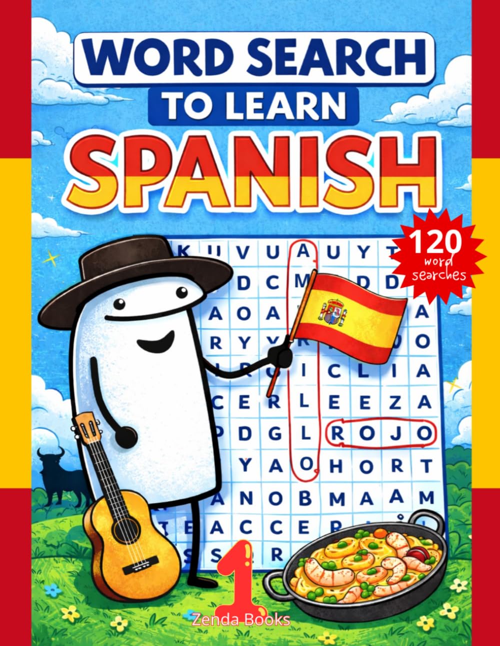 Libro: Word Search learn Spanish: easy Spanish for beginners activity book: Learning Spanish for begginers activity Book (Learn Spanish | Activity Books, easy Spanish for beginners)