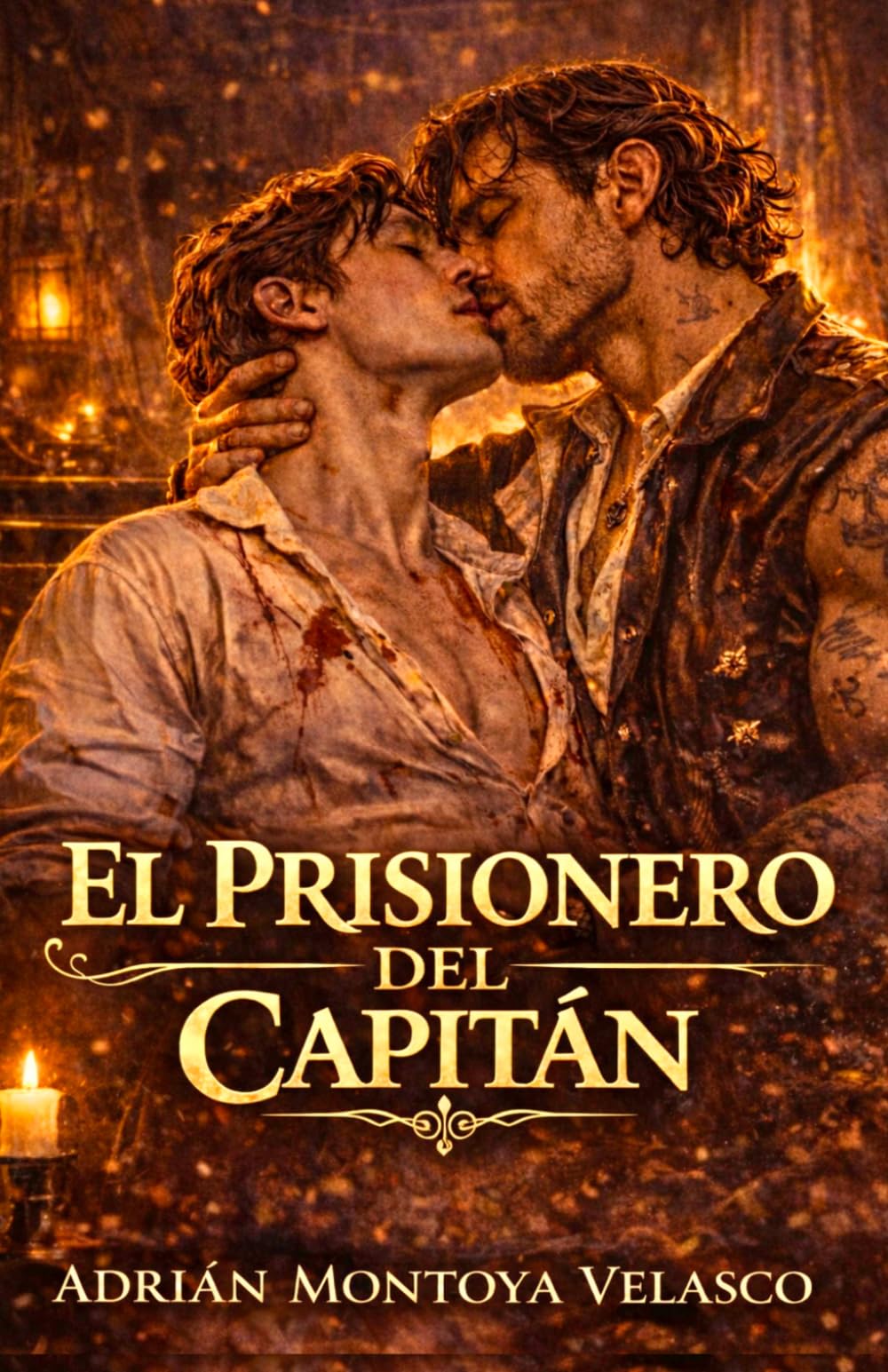Libro: El prisionero del capitán: Un romance histórico MM de piratas entre abordajes, mapas y el rugido del mar (Corazones bajo bandera negra) (Spanish Edition)