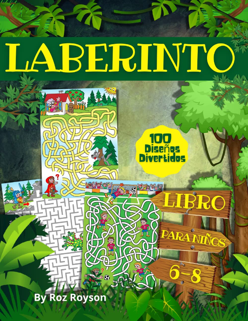 Libro: LABERINTO Libro Para niños 6-8: 100 laberintos divertidos para niños de 6 a 8 años, un gran libro de actividades para niños, niñas y jóvenes, Libro de ... años | pasatiempos para niños de 4-8 años.